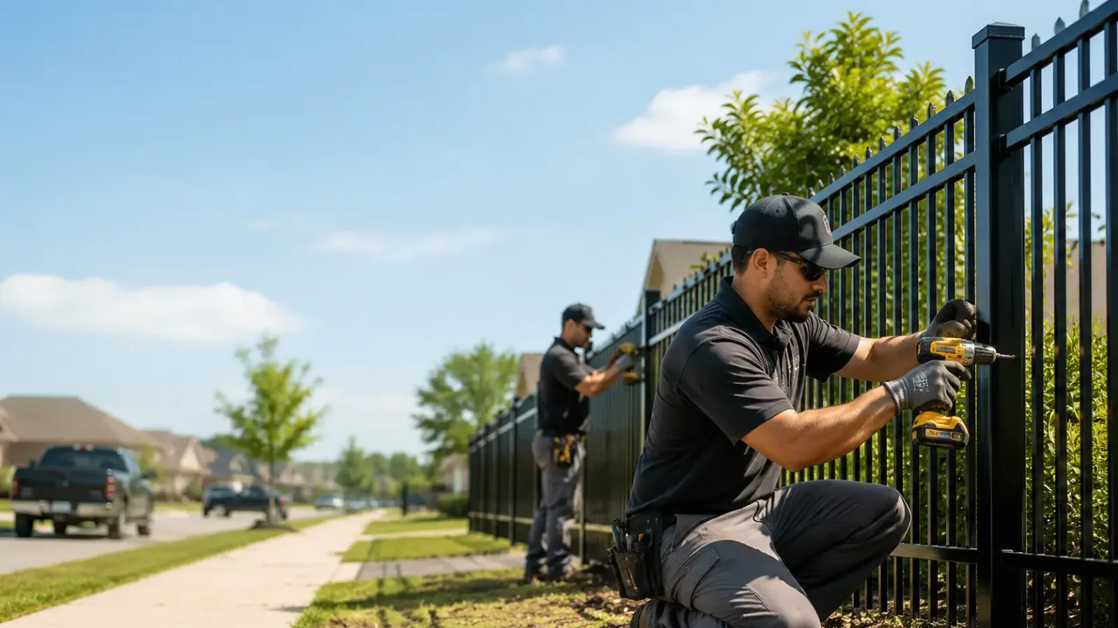 Metal Fence Installation in Wappingers Falls, NY